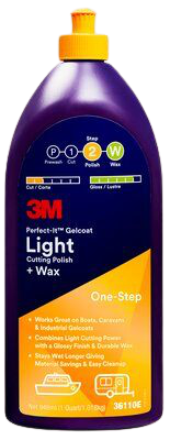 3M-3M 36110 Perfect-It Light Cutting Polish and Wax